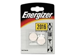 Pilhas ENERGIZER Lítio CR2016 (2 unidades)