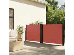Vidaxl Toldo Lateral Retrátil 140x1200 Cm Terracotta