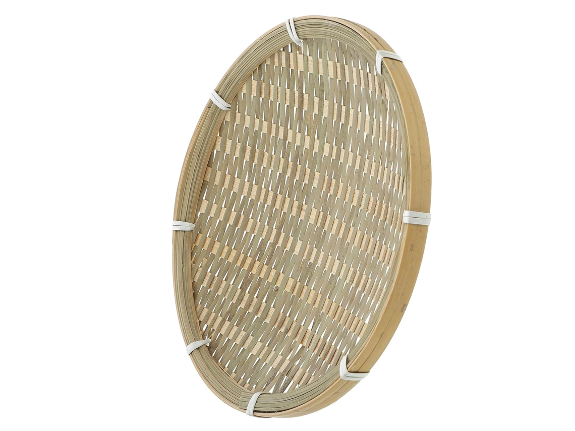 Cesto de Bambu Trançado com Grande Capacidade. Pão Resistente e Ecológico para Casa Decoração. CHABERLU