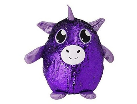 Glitter Plaz Peluche Con Lentejuelas Púrpura 35 Cm Sqp 003 Purp Ofertas Diciembre24