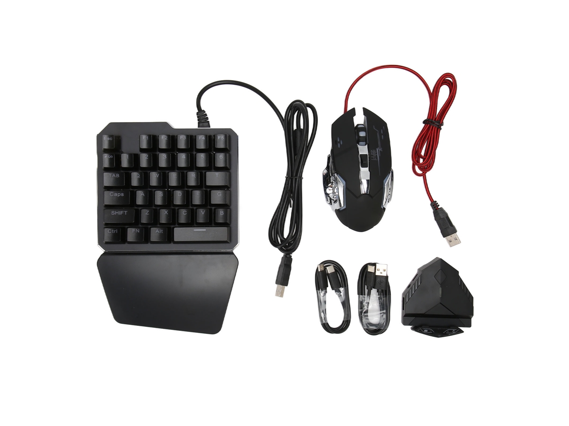 Conjunto Conversor de Teclado e Mouse Móvel EOOCOO