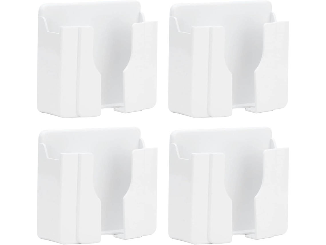 Conjunto De 4-prateleiras Parede Elegantes Para Quarto, Banheiro E Sala De Estar Sem Parafusos Linhas Verticais