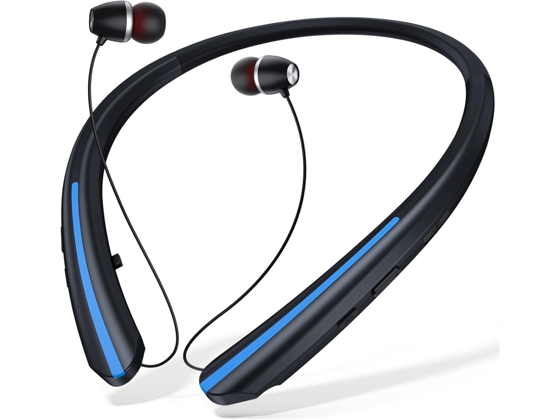 Fones De Ouvido Bluetooth Xumiuziy Com Faixa Para Pescoço, Fones De Ouvido Estéreo Sem Fio Com Microfone, Cancelamento