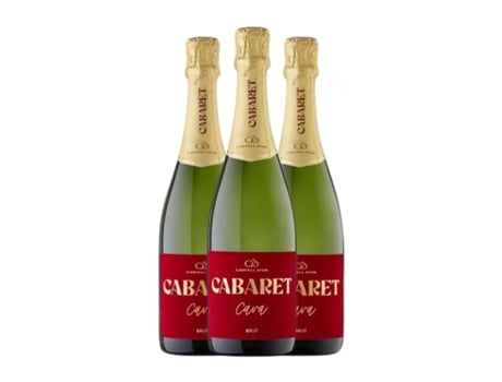 Vinho branco CASTELL D'OR Cabaret Brut Cava Jovem Garrafa Magnum (1.5 L - 3 Unidades)