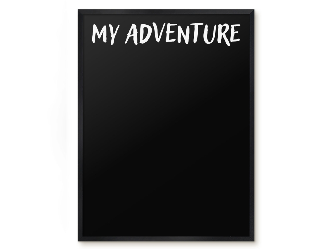 Magnetic Glass Board My Adventure For The Hall Espelharte (60x80 Cm)