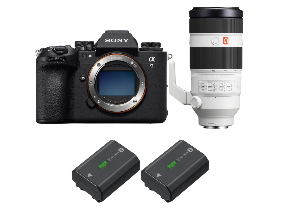 A9 Iii + Fe 100 400mm F/4.5 5.6 Gm Oss + 2 Sony Np fz100 + Ebook “20 Dicas para Fotos Que Impressionam” SONY