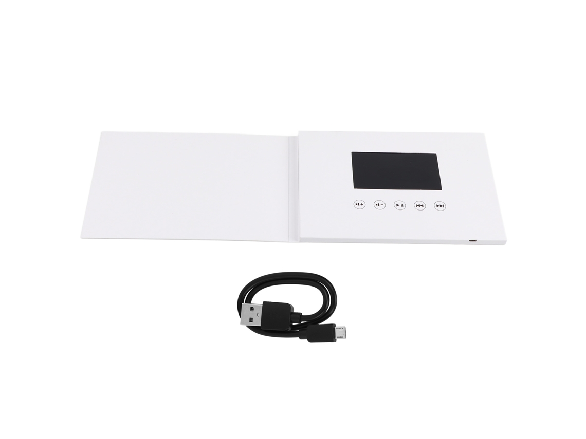 Cartão De Saudação Com Tela Lcd Cartão Eletrônico De Vídeo Para Aniversário Dia Do Pai Dia Da Mãe Natal Aniversário