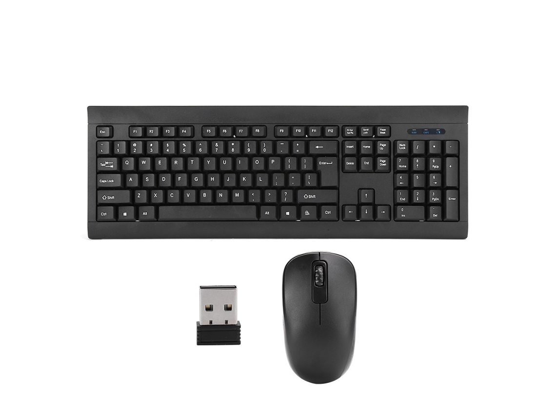 Conjunto Teclado e Rato Sem Fio 2.4g LAXISCREED