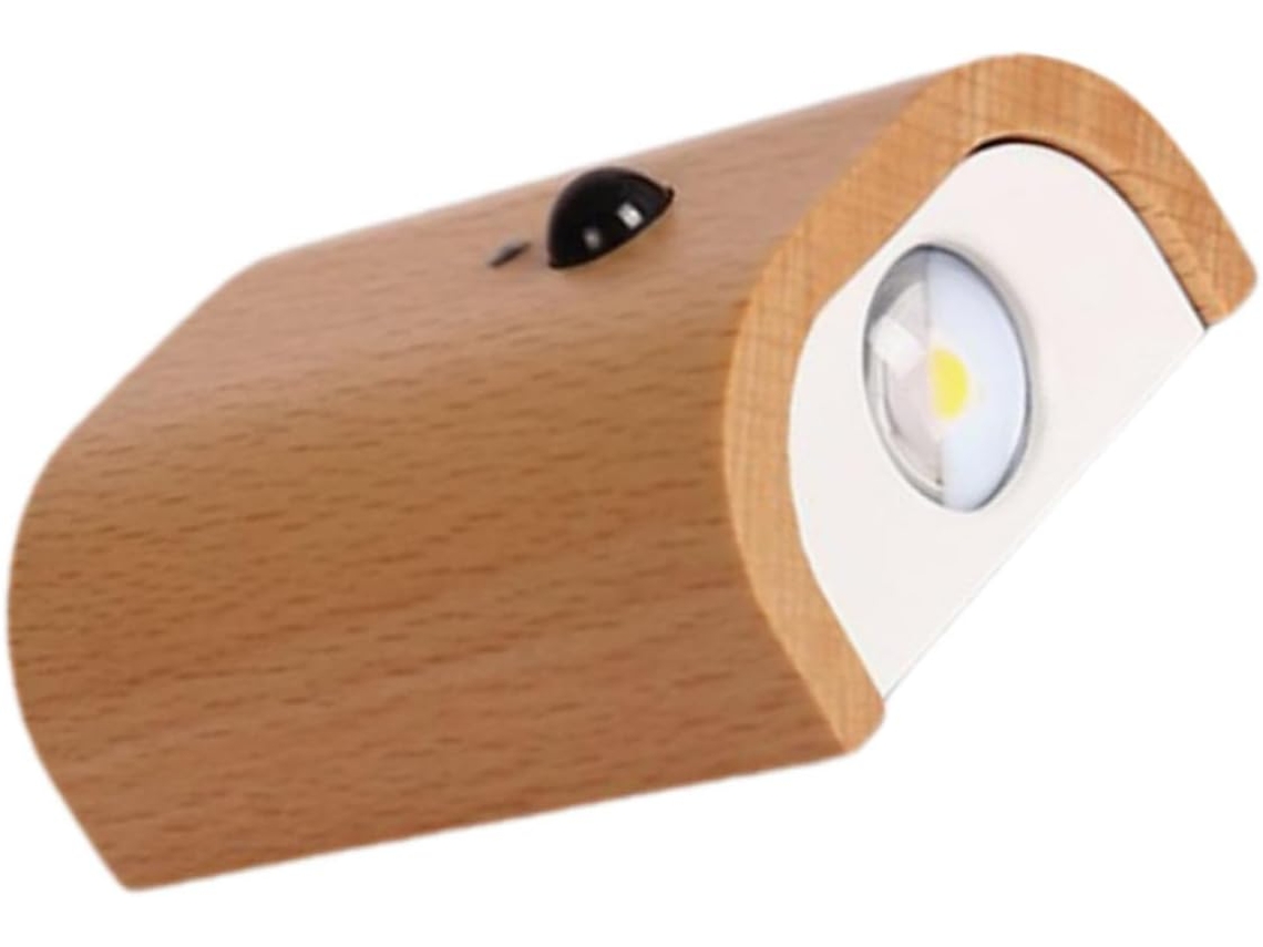 Luminária de parede LED recarregável de 500 mAh com sensor de movimento