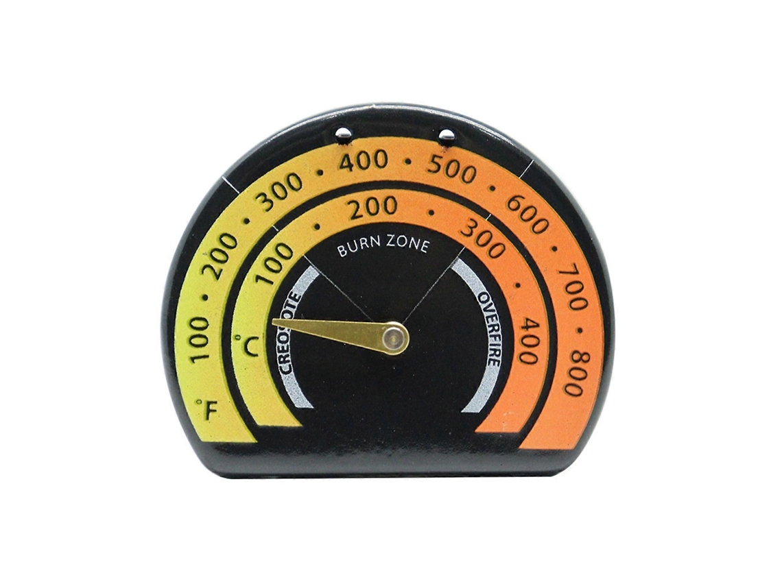 Medidor de Temperatura Magnético Termômetro Grande Dial para Tubo Fogão Fogo Chaminé Term Ômetro Lugar GOKOCO