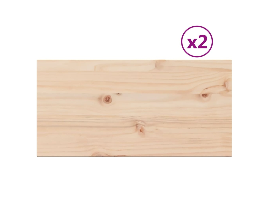 Table Top, Table Tops Vidaxl Marrom Madeira De Pinho (60 X 30 X 1,7 Cm)