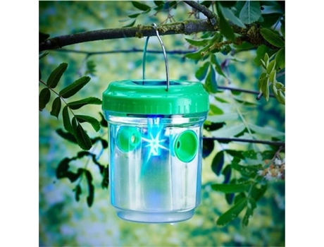 Armadilha De Insetos Solar Verde 13 Cm De Altura 9 Cm De Diametro Ecológica Genius Ideas