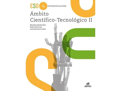 Livro Diversificación Ámbito Científico - Tecnológico Ii Da Editorial Editex De Mercedes Sánchez Ruiz, Rubén Solís Fraile Et Al. (espanhol)