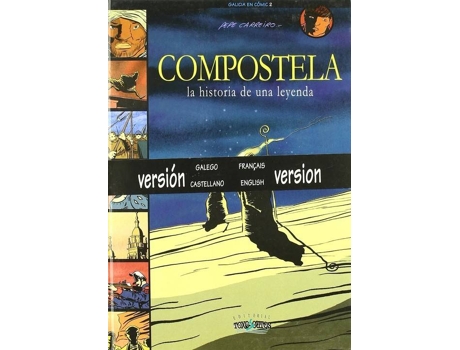 Livro Compostela de Pepe Carreiro (Espanhol)