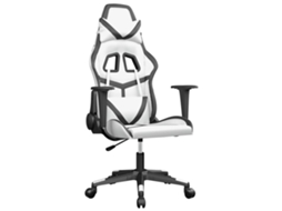 Gaming Chair, Gaming Chairs Vidaxl Branco Couro Artificial