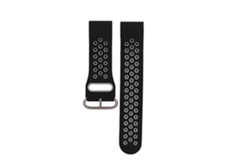 Pulseira de Relógio de Silicone Preto EOOCOO, compatível com Forerunner 945