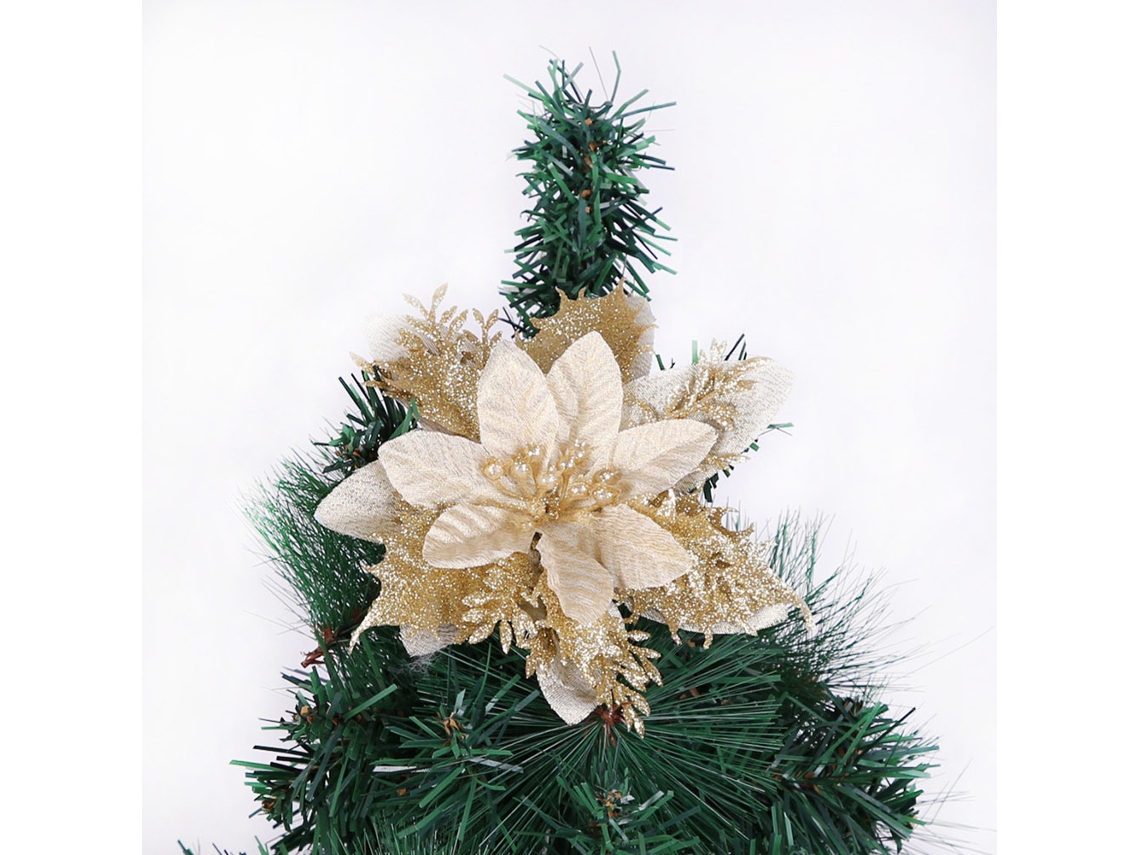 Laxiscreed Conjunto De Acessórios Natal Diy Com Glitter Oco Para Decoração Festiva