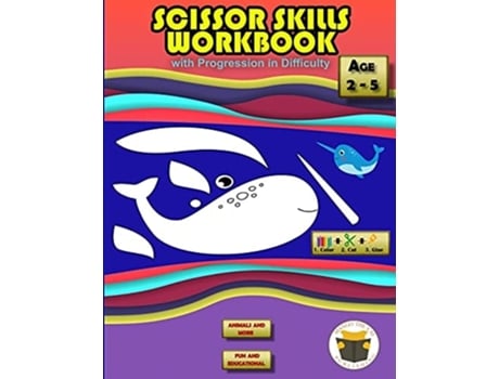 Livro Scissors Skills Workbook De Mango The Cat Publishing (inglês)