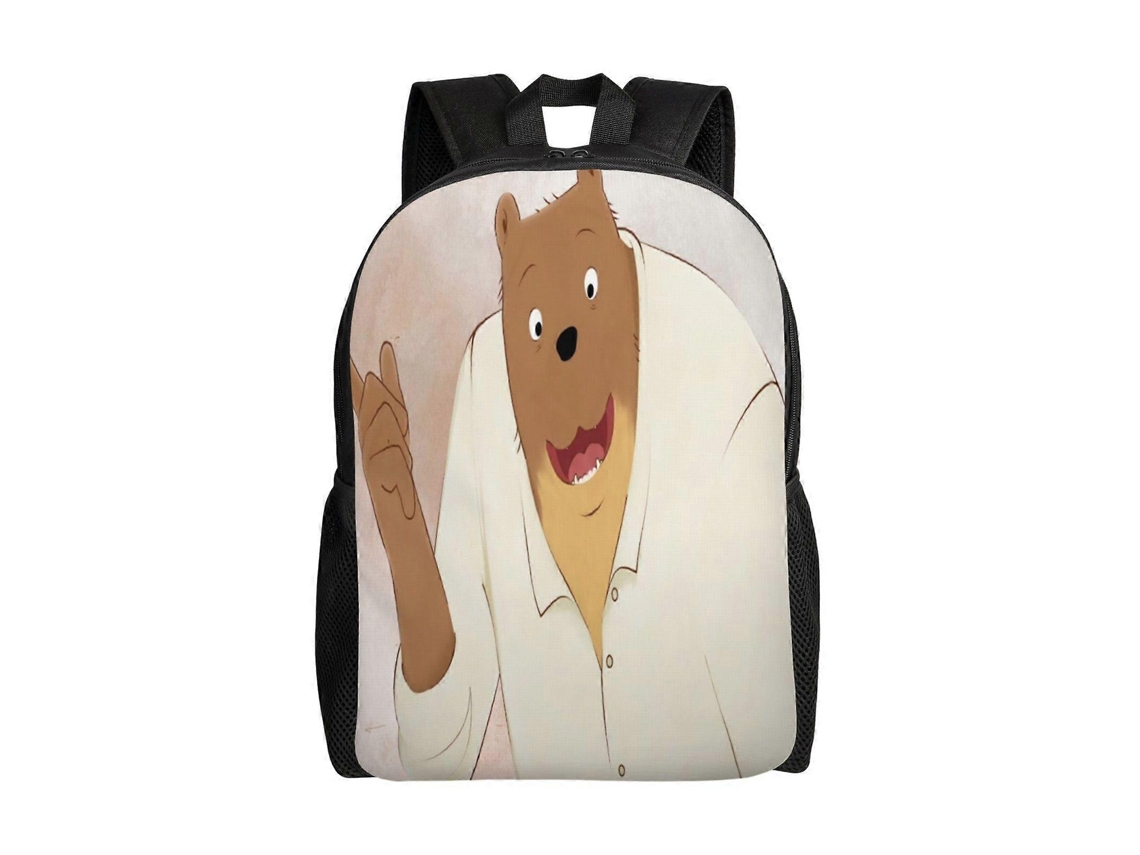 Mochila De Estudante Ernest Celestine, Durável, Leve, À Prova Dágua E Com Alças Respiráveis. D47 Olysi Shop
