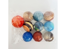 Mali 10pcs Bola de Pressão Sistema Solar Planetas Mola Suave Pu Decorativa 63mm