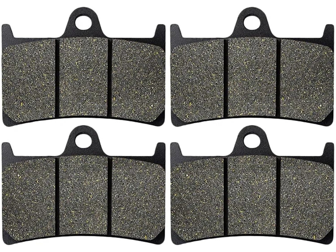 Pastilhas de Freio Universais Peças para Motocicletas Dianteiras Ou Traseiras Durabilidade Compatibilidade: