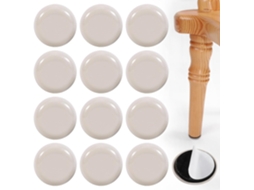 Deslizadores autoadesivos para proteção de pisos de móveis, eletrodomésticos e pequenos acessórios de cozinha.
