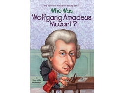 Livro Who Was Wolfgang Amadeus Mozart? de Yona Zeldis Mcdonough e Who Hq (Inglês)
