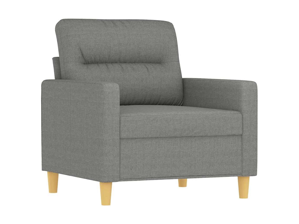 Sofa Chair, Sofa Chairs Vidaxl Cinzeto Tecido (n/a)