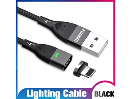 Cabo Magnético Fonken Type C Cabo Micro Usb Cabo De Carga Rápida Ímã Fio De Dados De Carregamento Rápido