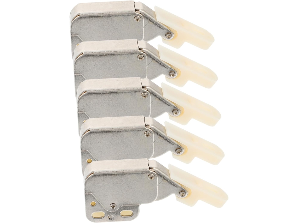 Fechadura E 5 Molas Para Porta De Armário Com Travamento Automático