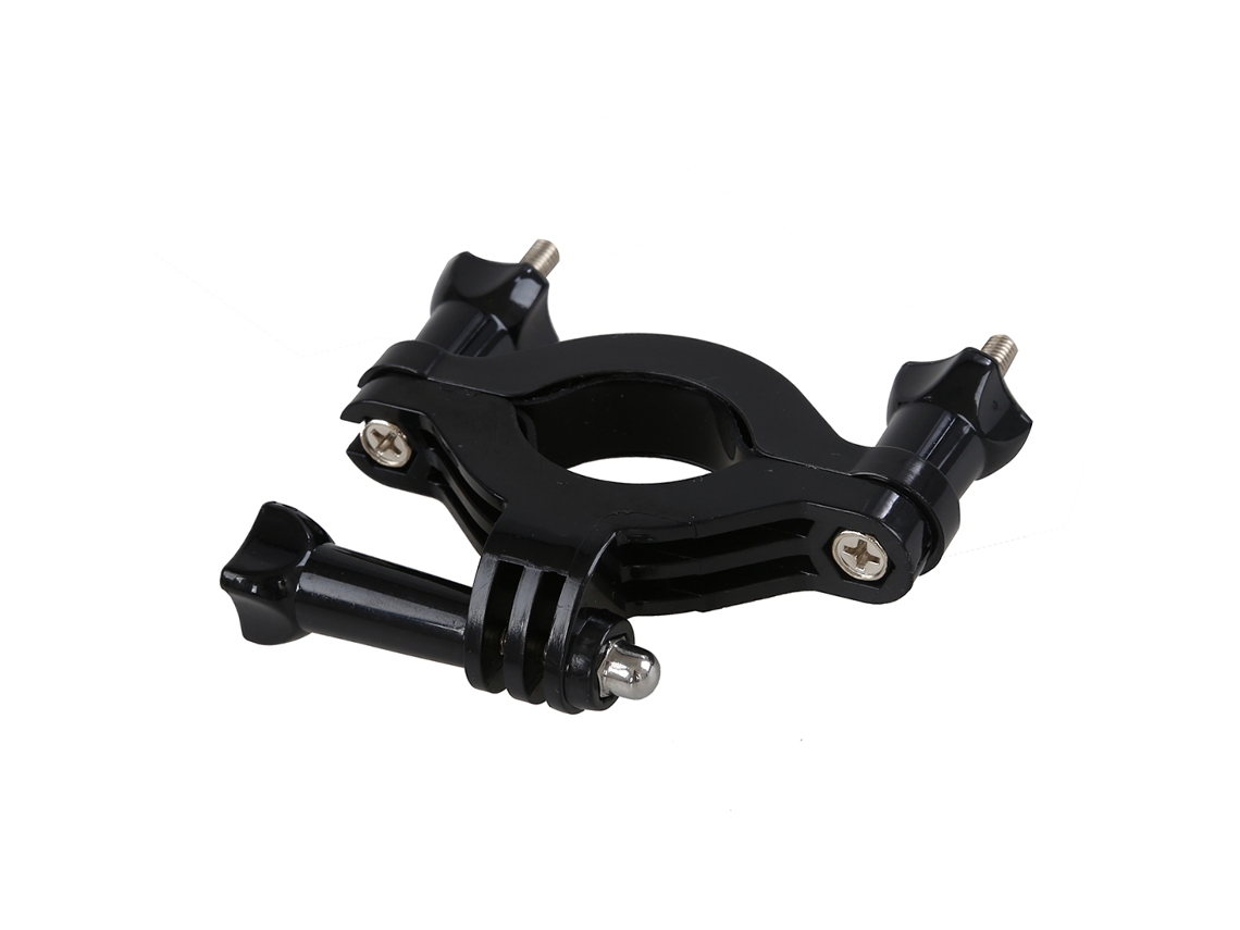 Versão Preta Compatível Com Suportes De Obturador De Rolo Para Gopro Hd Hero 2 E Hero 3+, Com Diâmetro De 3,5 Cm A 6,35 Cm.