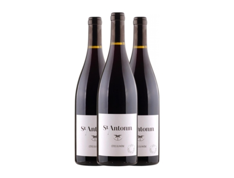 Vinho SAINT-ANTONIN Sin Azufre Grenache Côtes du Rhône (0.75 L - 3 Unidades)
