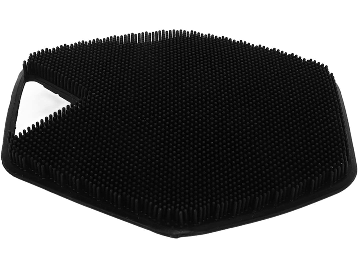 Escova De Silicone Para Banho, Esfoliante Corporal Suave, Escova Portátil Com Orifício Para Pendurar, Ideal Para Limpeza