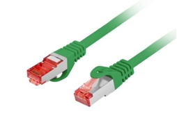 Cabo de Rede LANBERG, Patchcord S Ftp Cat6 15m Lszh Cu para Roteador e Switch.