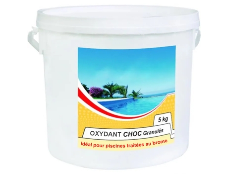Grânulos De Choque De Bromo 5 Kg Oxydant Choc NMP