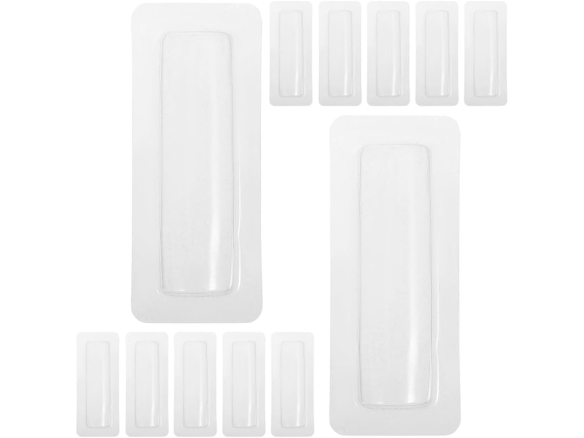 Capas Plásticas Transparentes, Embalagem Com 25 Unidades, Design Compacto
