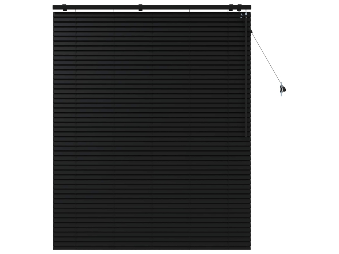 Maison Exclusive - Cortina Veneziana Preto 130 X 160 Cm 35 Mm
