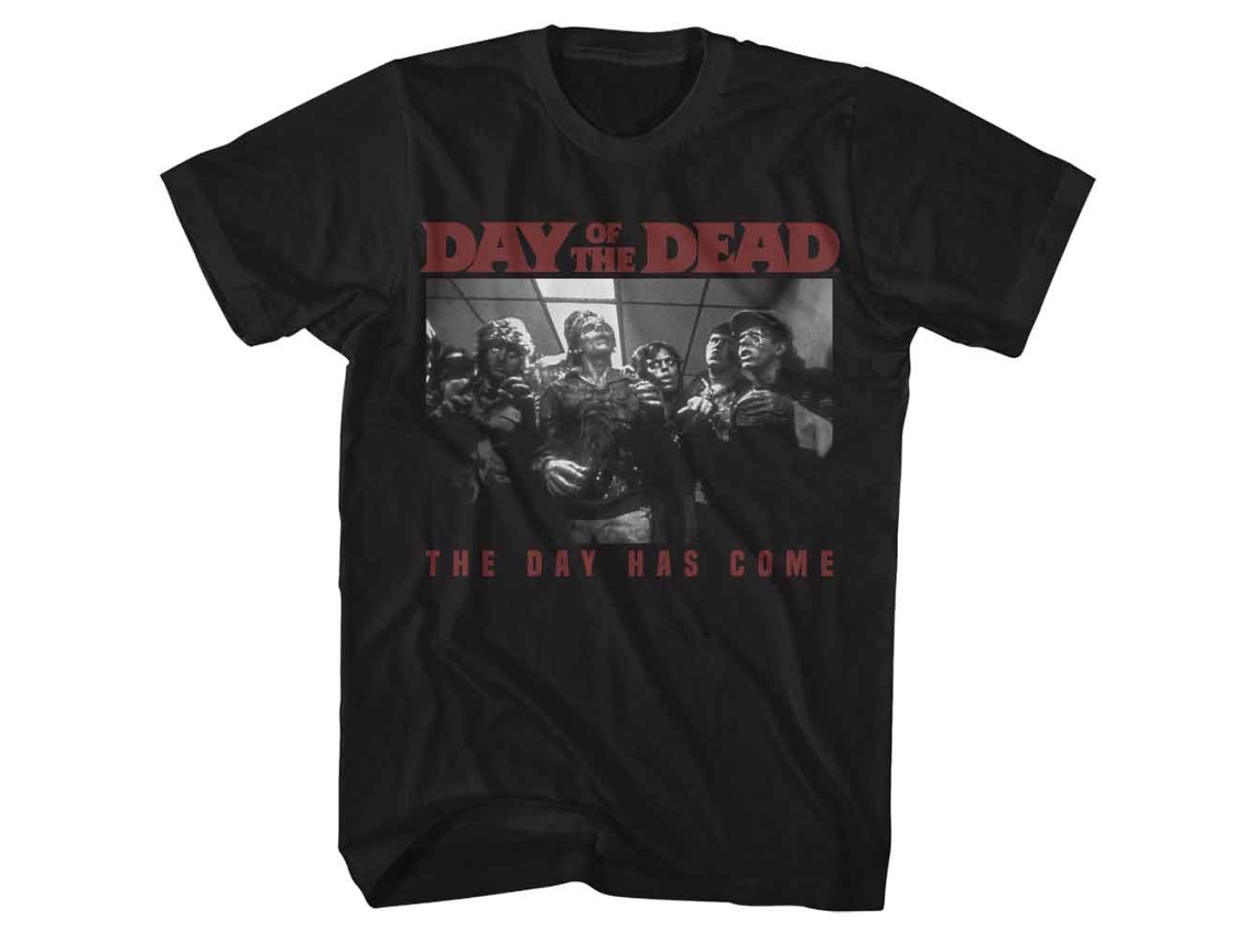 Rockinstone Day Of The Dead Dotd The Day Has Come Black T-shirt Size:s