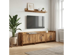 Vidaxl Gabinete Para Tv 168 X 33 X 47 Cm Madeira Antiga
