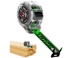 Lurelia Fita Métrica Dupla Face Dupla Escala Transparente 3 Metros Nylon