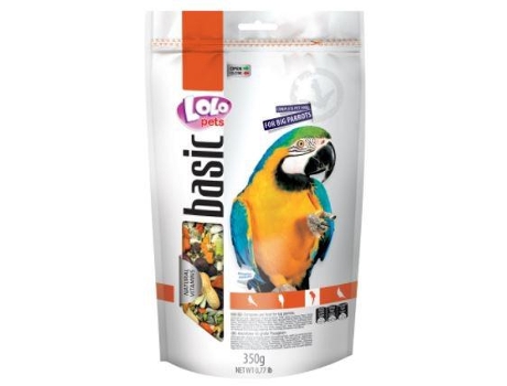 Lolopets Alimento Completo P/Papagaios 350Gr
