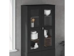 Vidaxl Topo De Aparador Viken Derivados De Madeira Preto