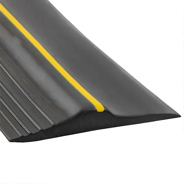 Soleira De Vedação Universal Para Porta De Garagem, Em Borracha Resistente Às Intempéries (3 M, Preta)