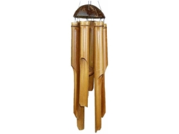Sinos De Vento, Sinos De Bambu, Decoração, Sinos Móveis, Jogo Sonoro, Relaxamento, Relógio De Jardim Feng Shui, 60 Cm Slowmoose