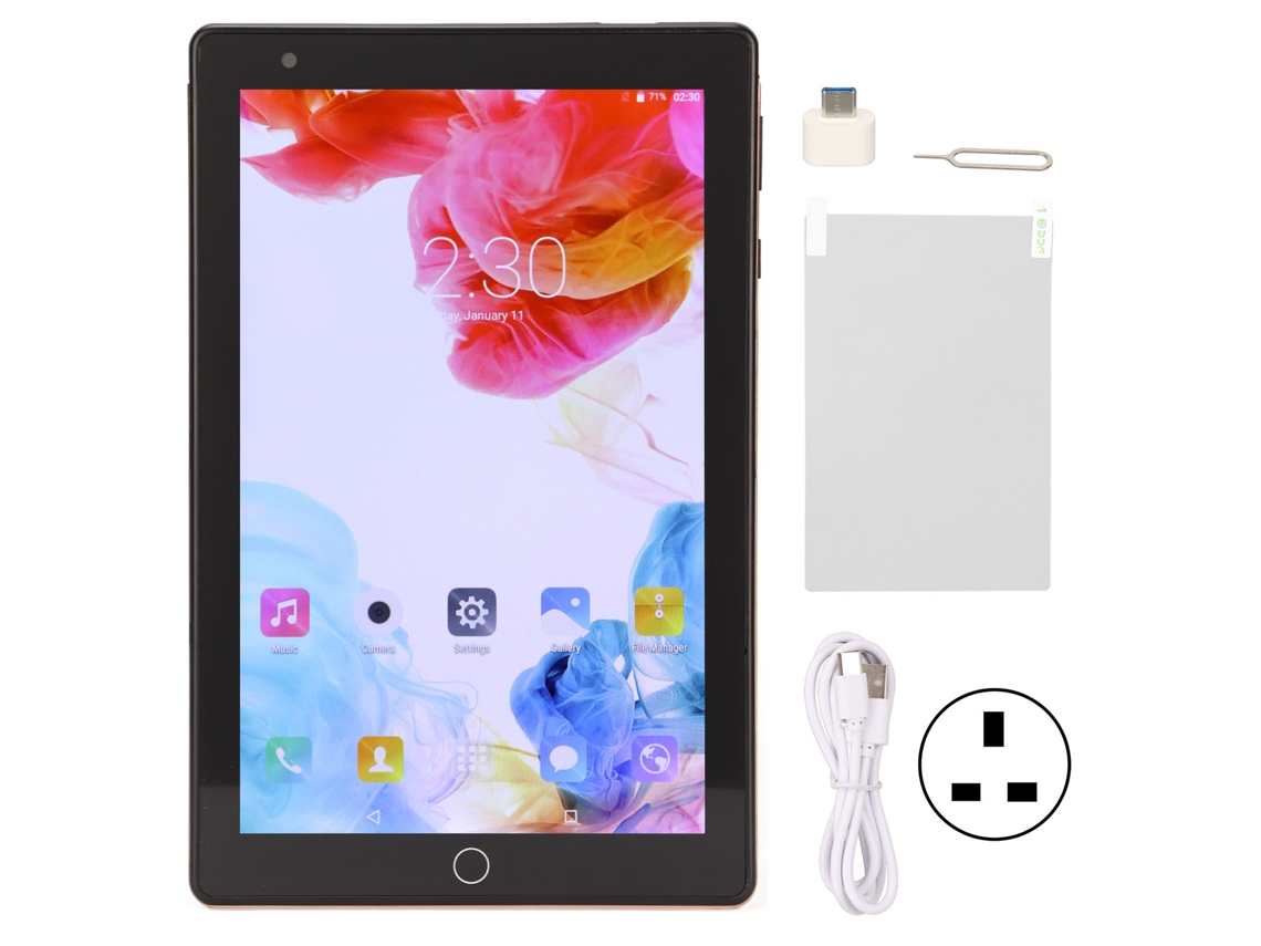 Tablet Pc Android De 8 Polegadas Full Hd Em Ouro Rosa Com Chamada Other