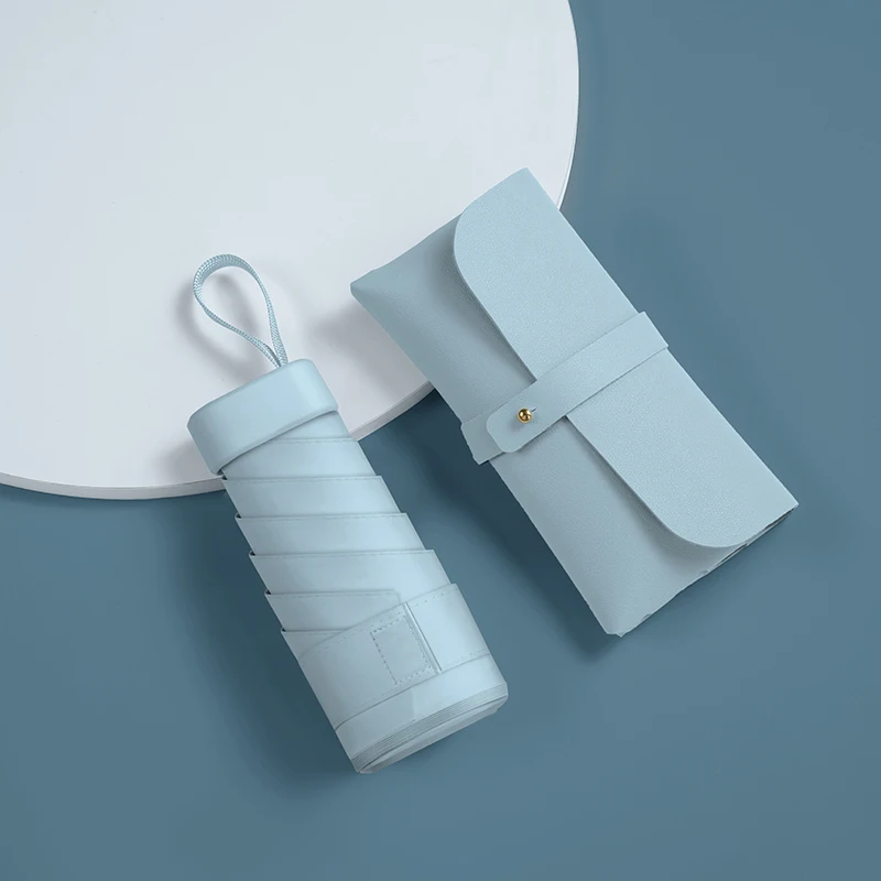 Mini Guarda Chuva Cápsula com Proteção Uv MDUG