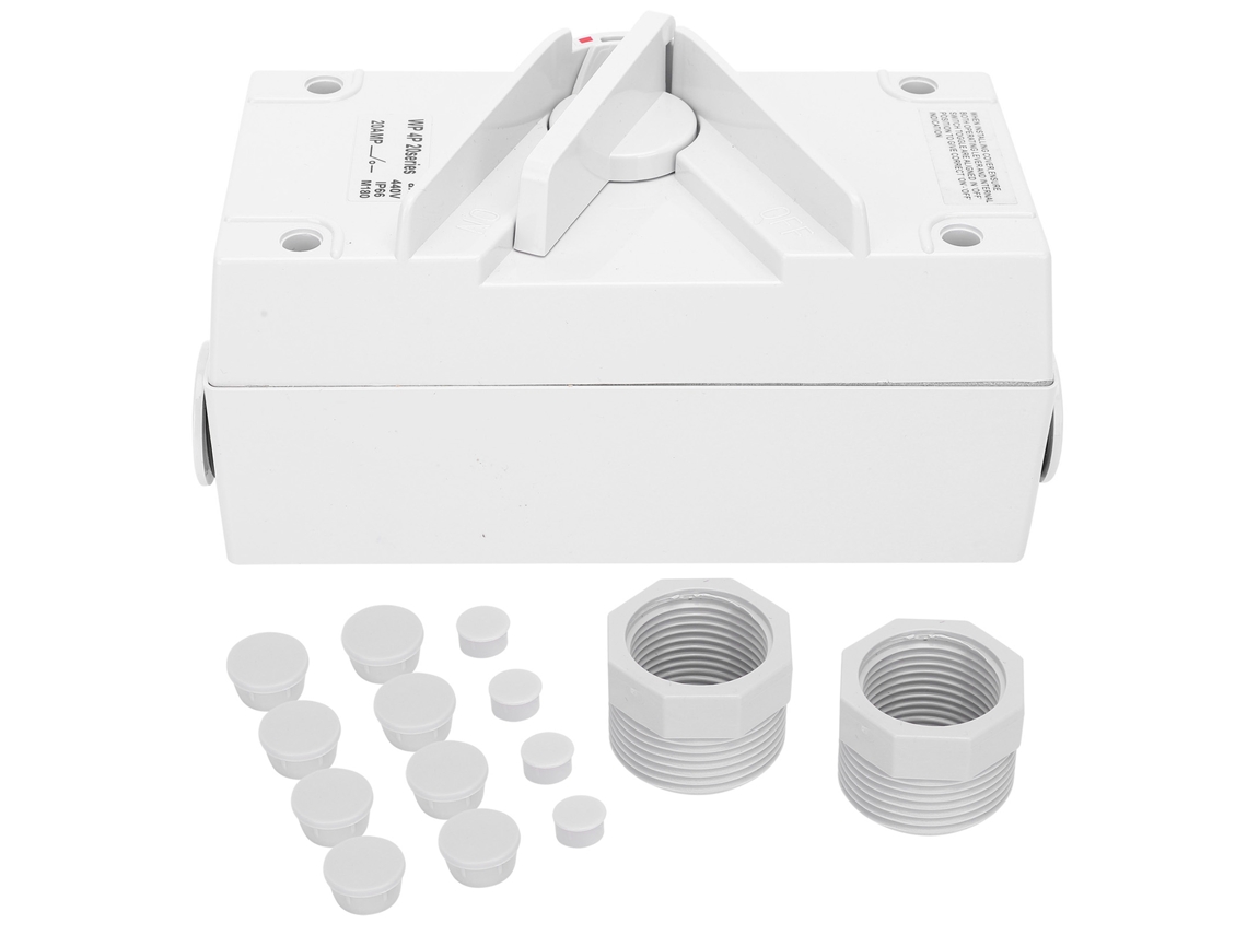 Interruptor de isolamento trifásico 4 fases 35A manual S/MARCA