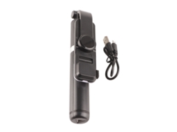 Lurelia Estabilizador Para Selfie Bluetooth Portátil Ajustável Preto