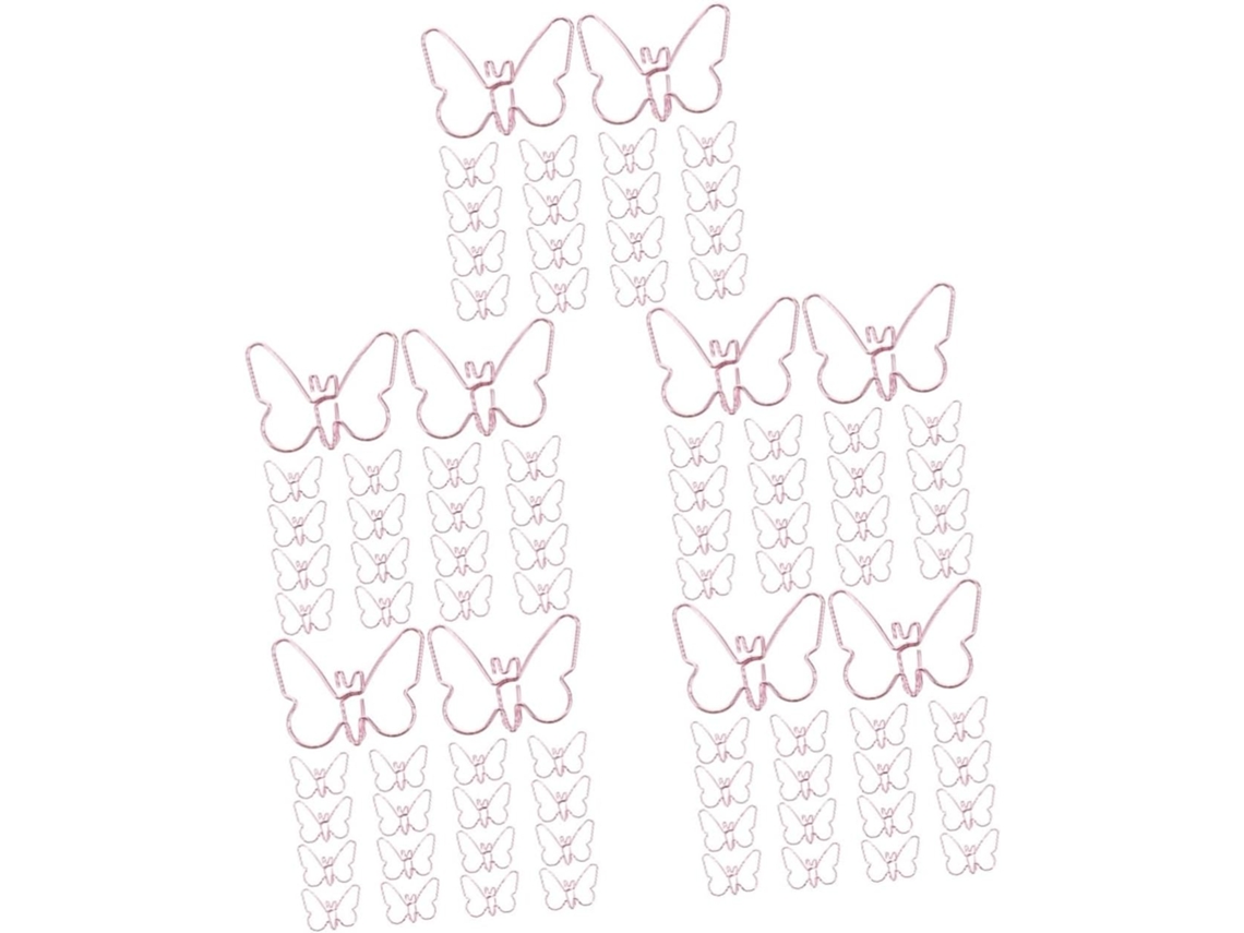 Conjunto de 5 - Pequenos clipes de papel para mesa, alfinetes de papel, pequenos clipes de papel, suportes
