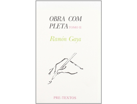 Livro Áobra Completa de Ramón Gaya (Espanhol)